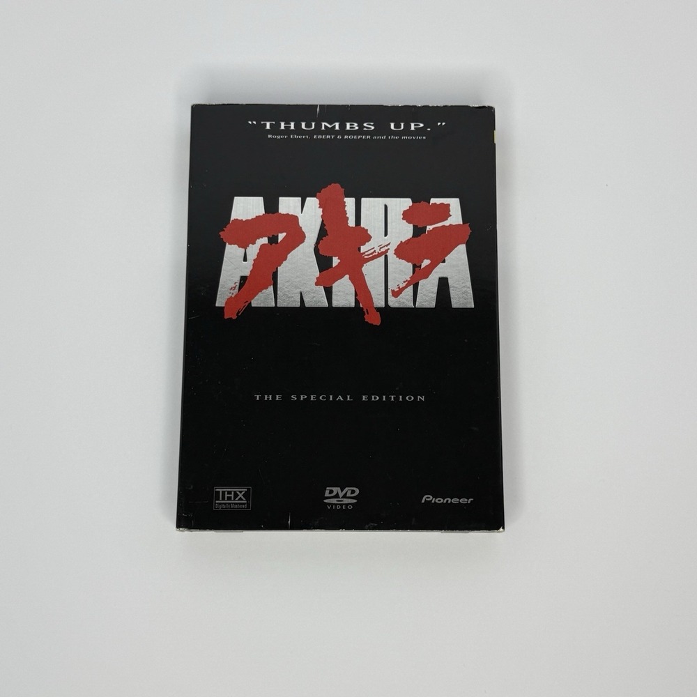 Akira DVD 2001 2-Disc Set Special Edition With Slipcover Anime